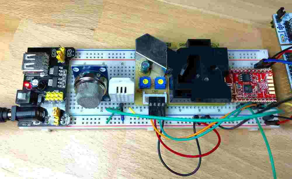 Screenshot Air Quality Box – Feinstaub und mehr messen