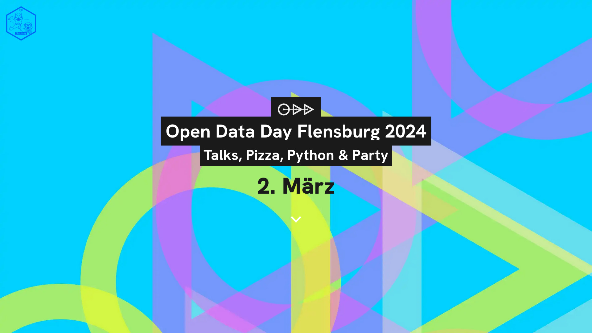 Screenshot Open Data Day 2024 in Flensburg