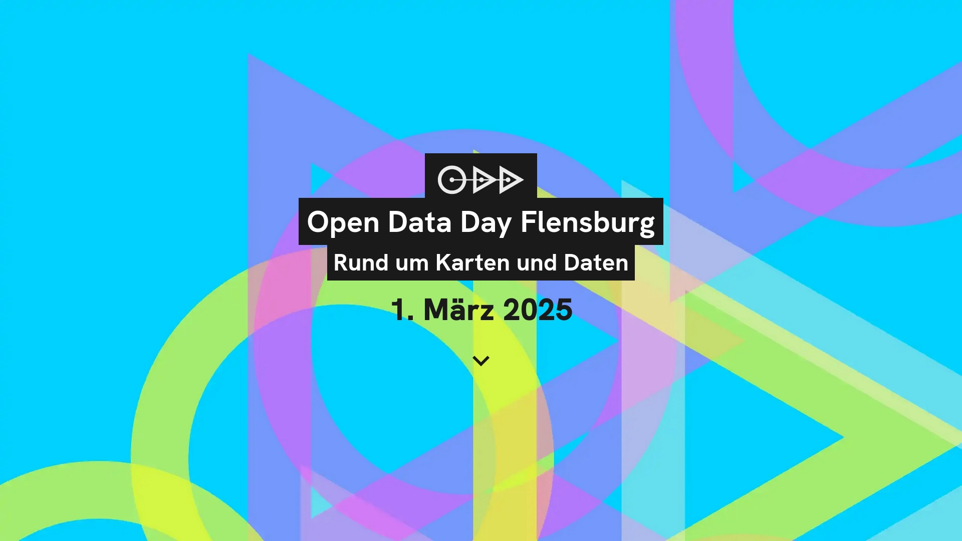 Screenshot 2. Open Data Day in Flensburg