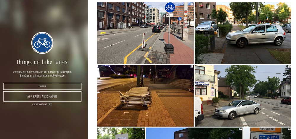 Screenshot Things On Bikelanes