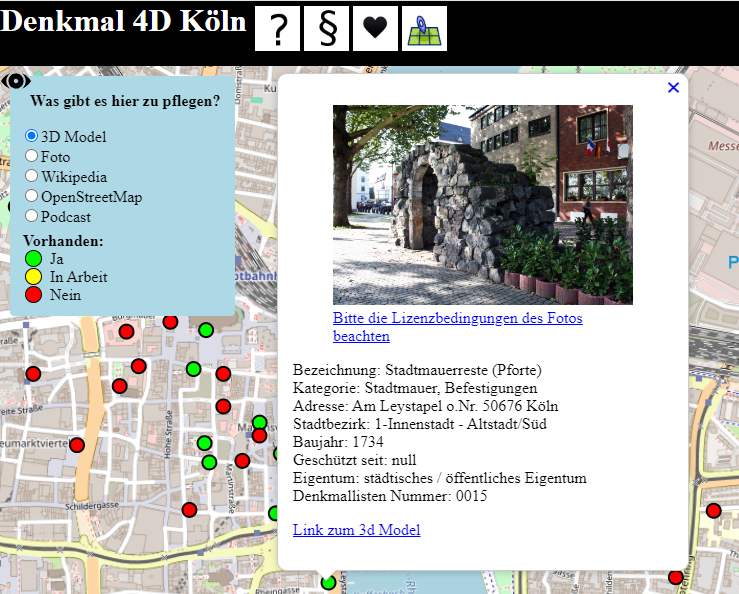 Screenshot Denkmal 4D Köln