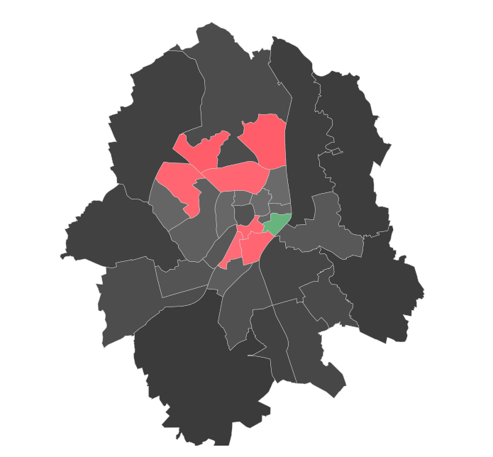 Screenshot Ergebnisse der Kommunalwahl 2014